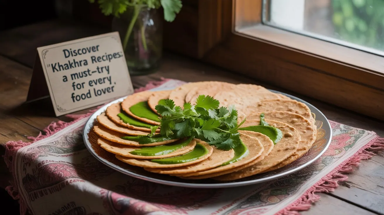 Discover Khakhra Recipes: A Must-Try for Ever..
