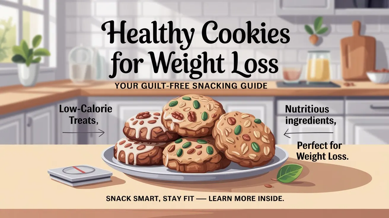 Cookies can be part of your weight loss plan using the right ingredients.