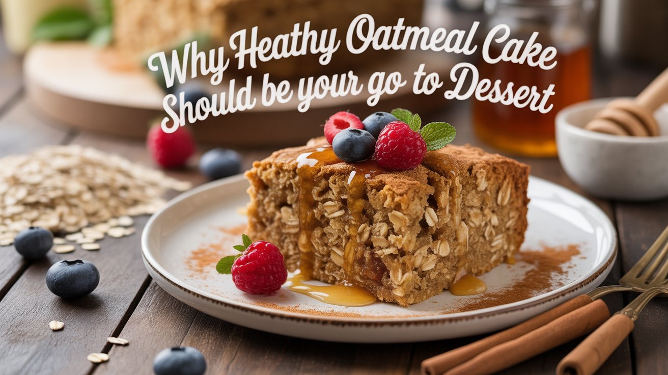 Why Healthy Oatmeal Cake Should Be Your Go-To..