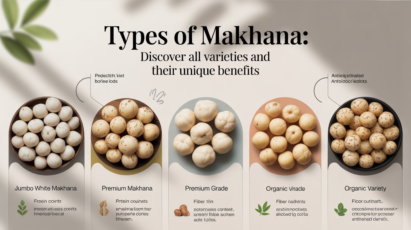 Types of Makhana: Discover All Varieties and ..