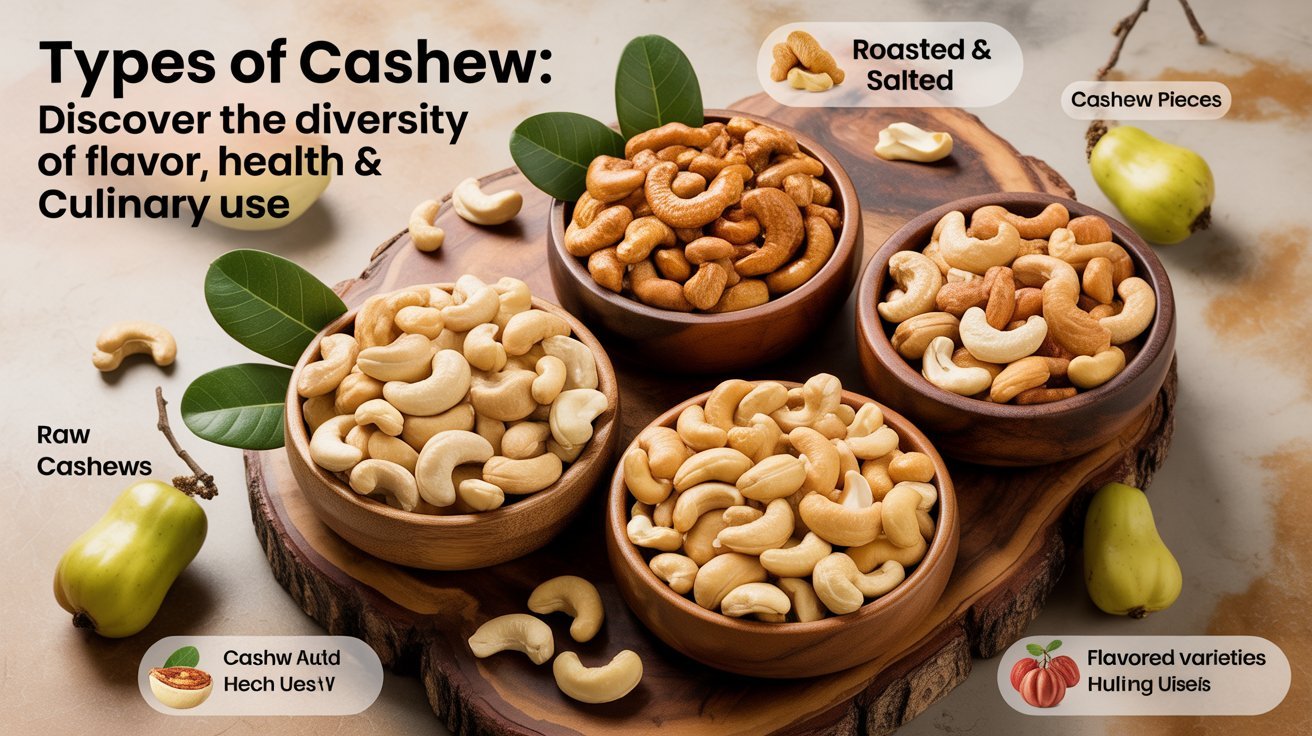 Types of Cashew: Discover the Diversity of Fl..