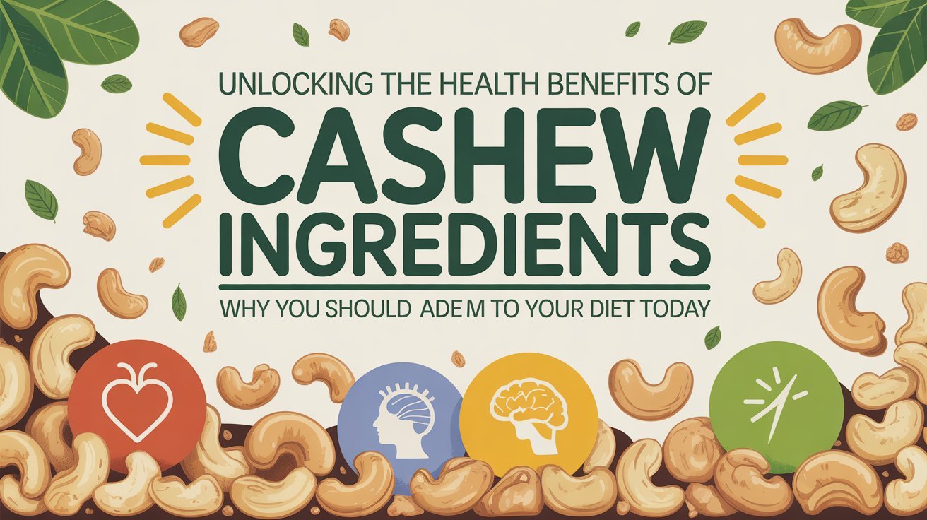 Unlocking the Health Benefits of Cashew Ingre..