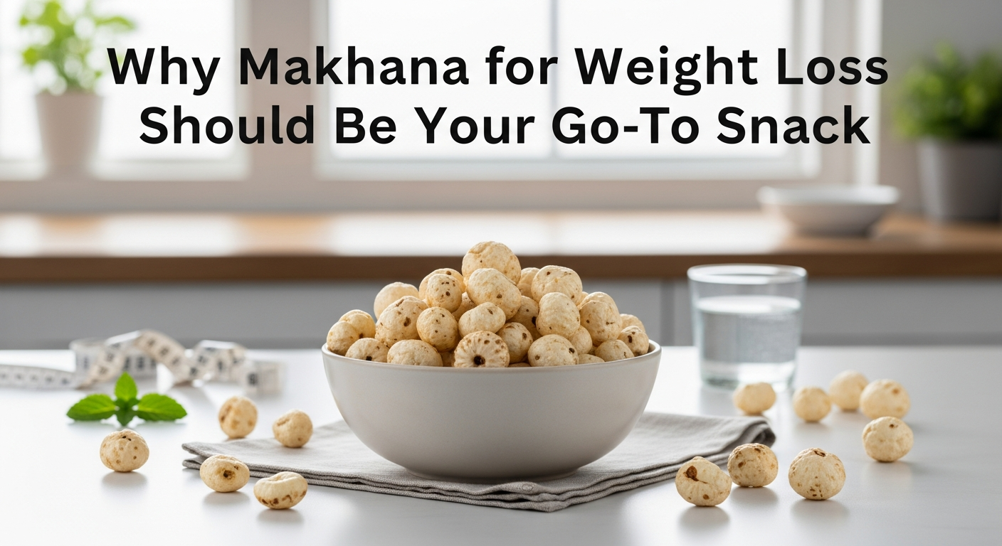 Why Makhana for Weight Loss Should Be Your Go..