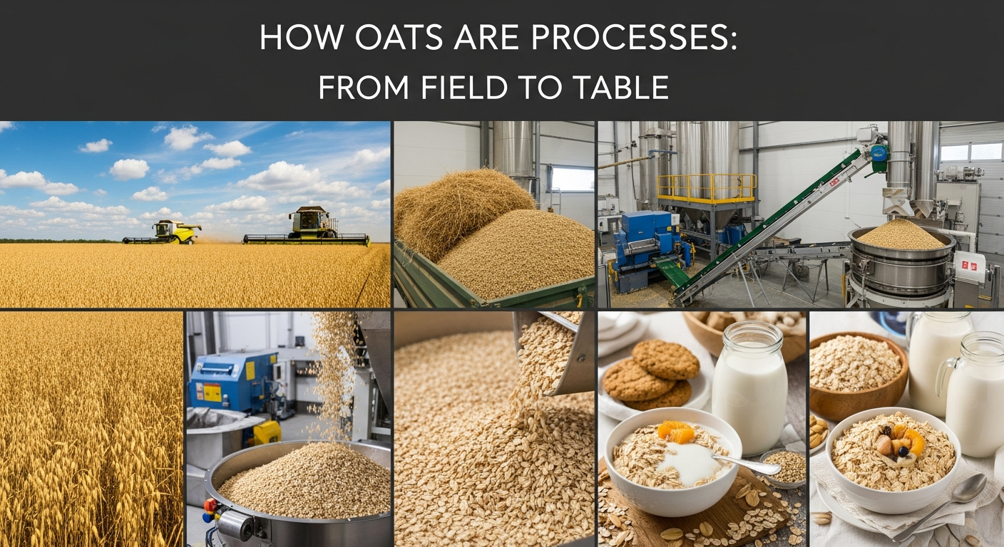 How Oats Are Processed: From Field to Table