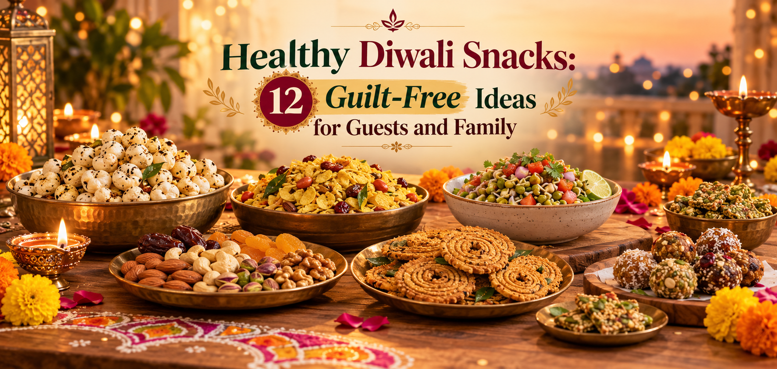 Healthy Diwali Snacks: 12 Guilt-Free Ideas fo..