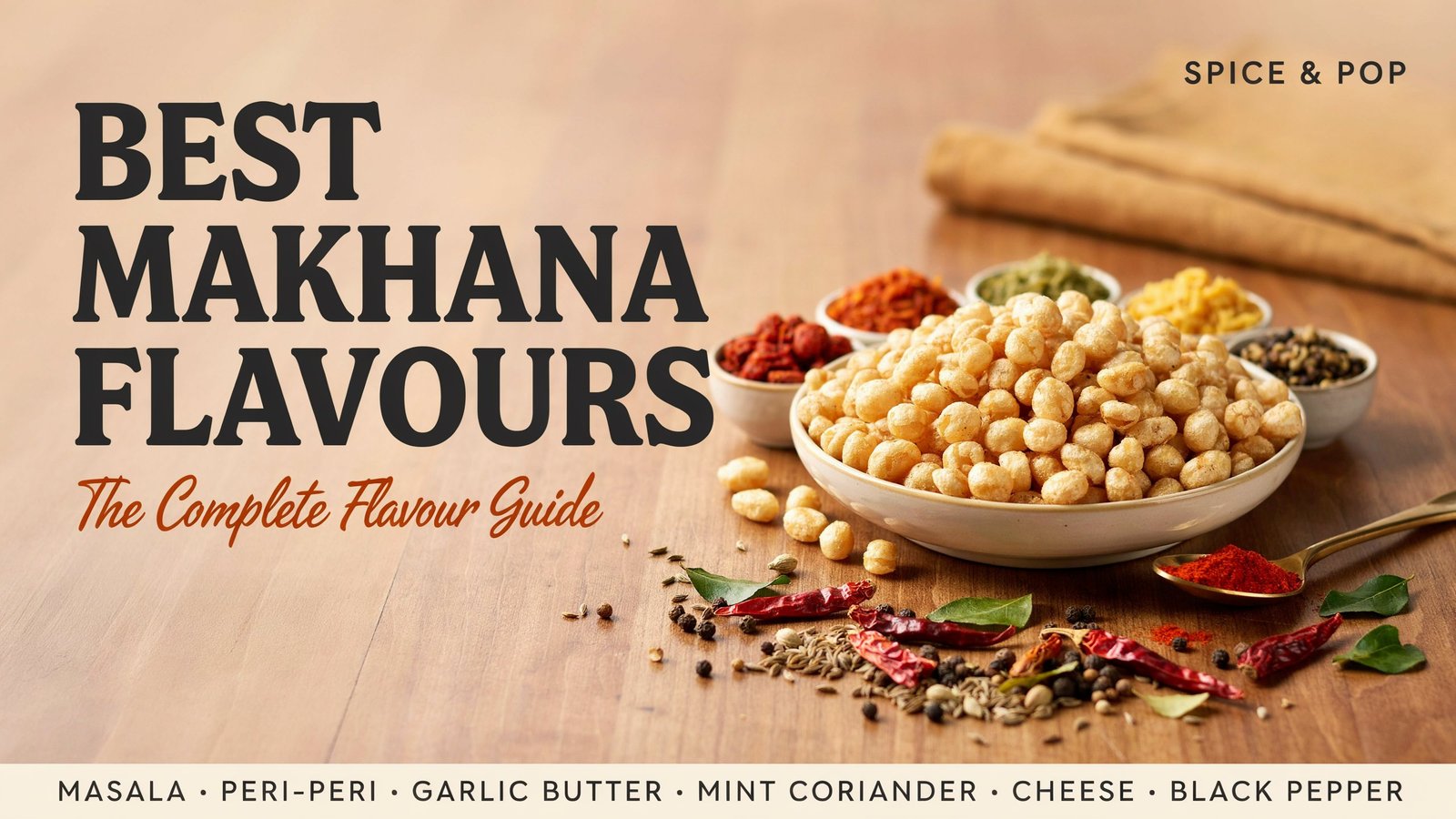 Best Makhana Flavours: The Complete Flavour Guide