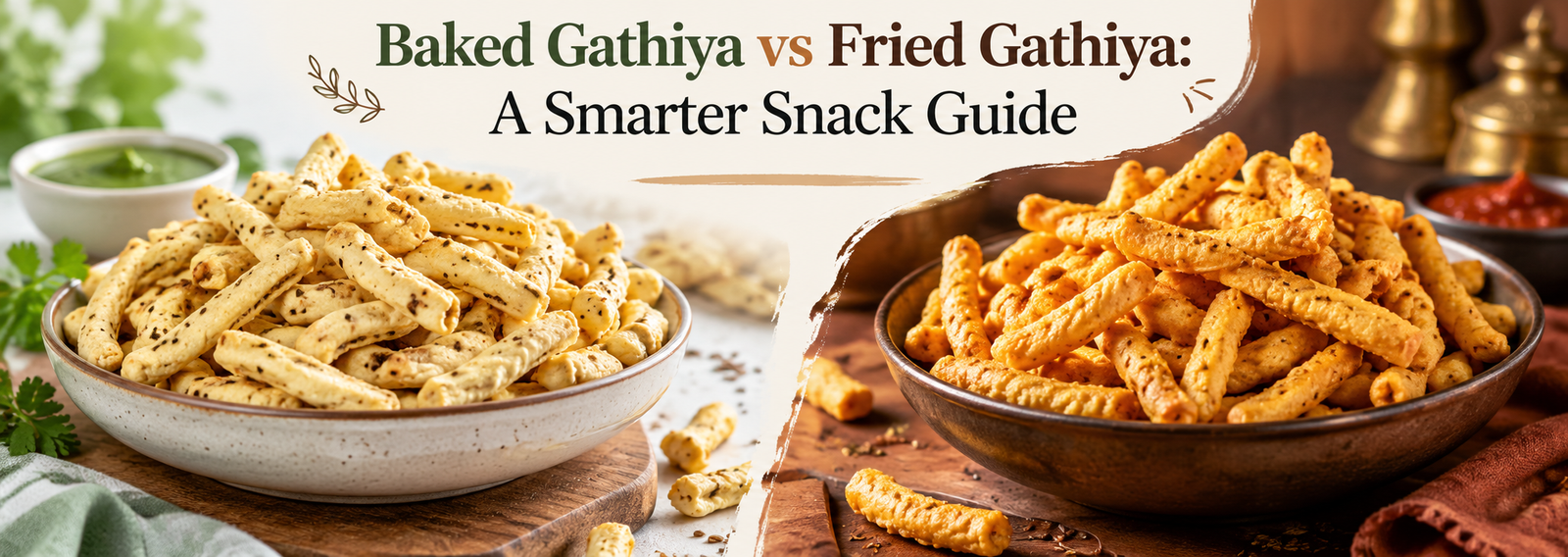 Baked Gathiya vs Fried Gathiya: A Smarter Sna..
