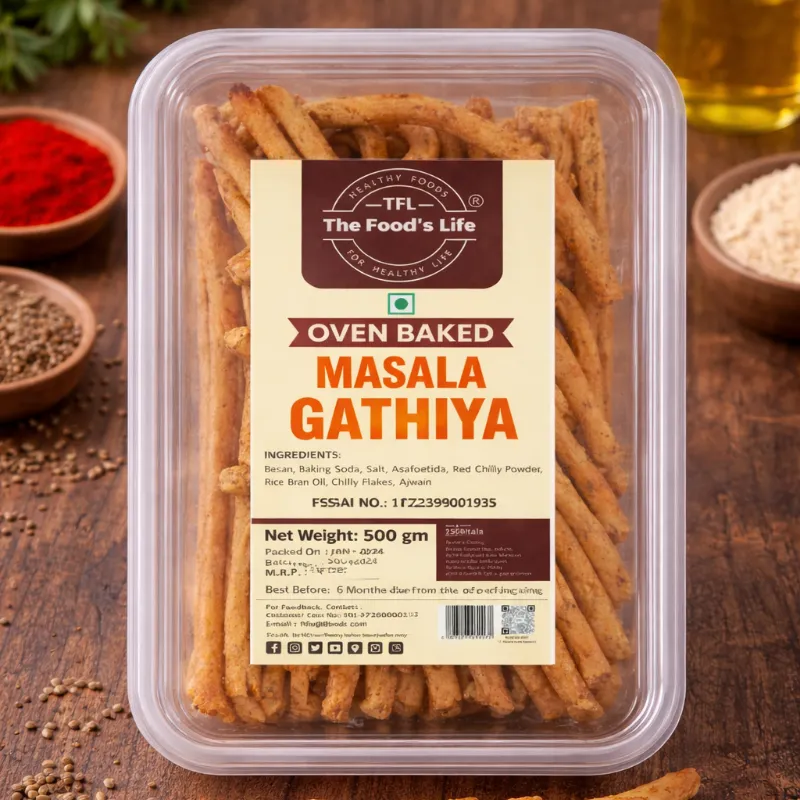 Oven Baked Masala Gathiya 500 gm