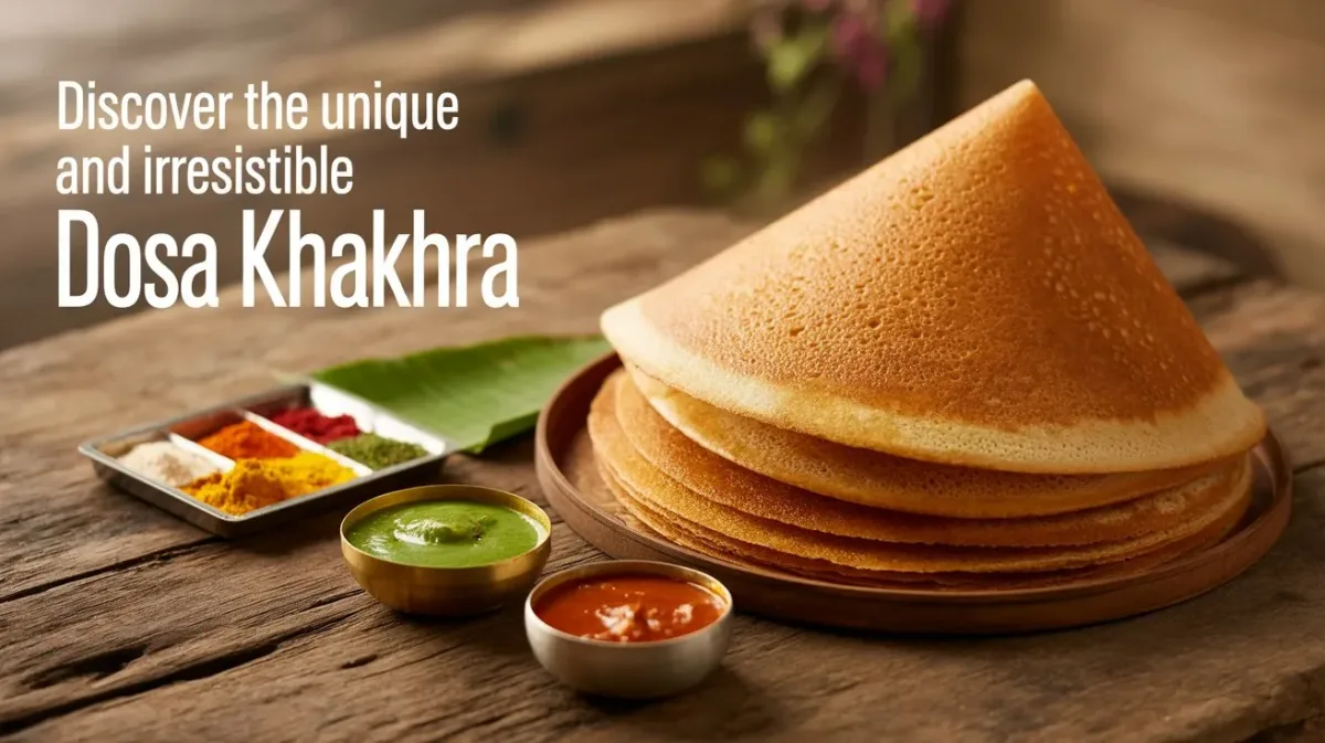 Discover the Unique and Irresistible Dosa Khakhra