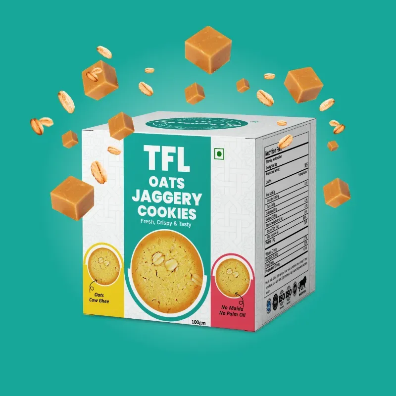 Oat Jaggery Cookies 100 gm