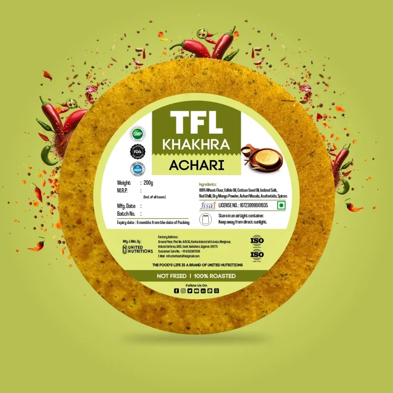 Achari Khakhra 200 gm — view 2