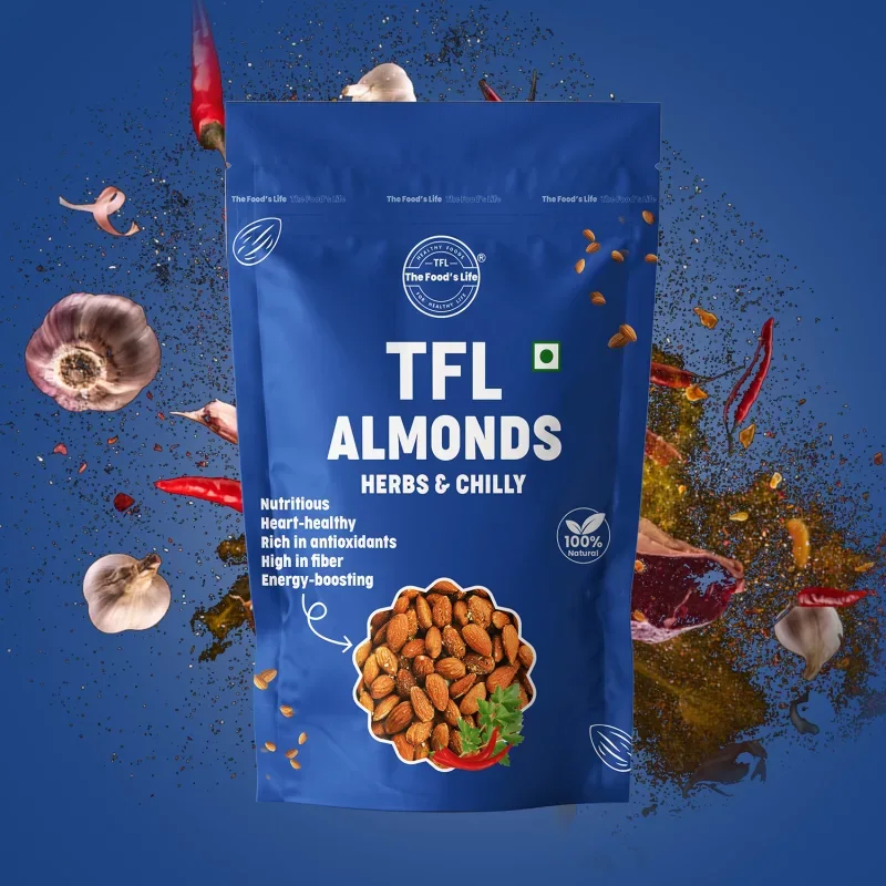 Herbs and Chilli Almonds 400 gm — view 2
