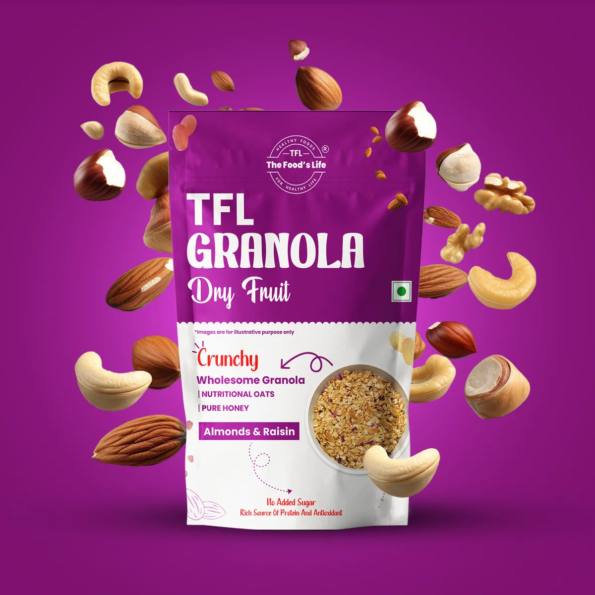Dryfruit Granola 400 gm — view 2