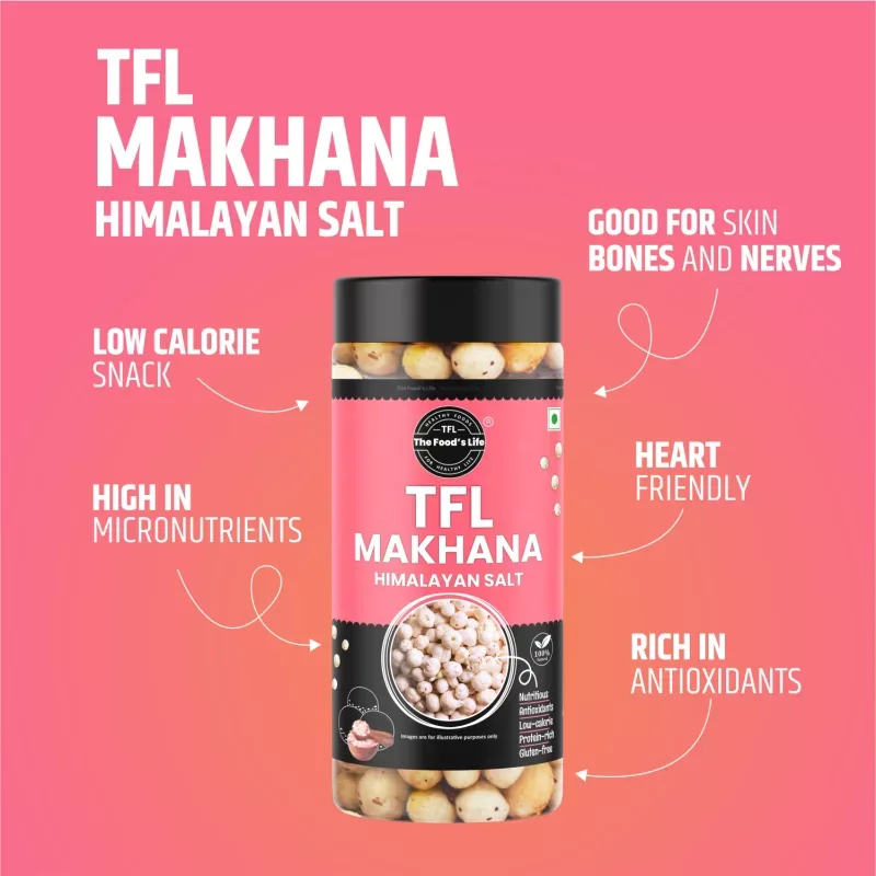 Himalayan Salt Makhana 75g – Lightly Salted Fox Nuts — view 3