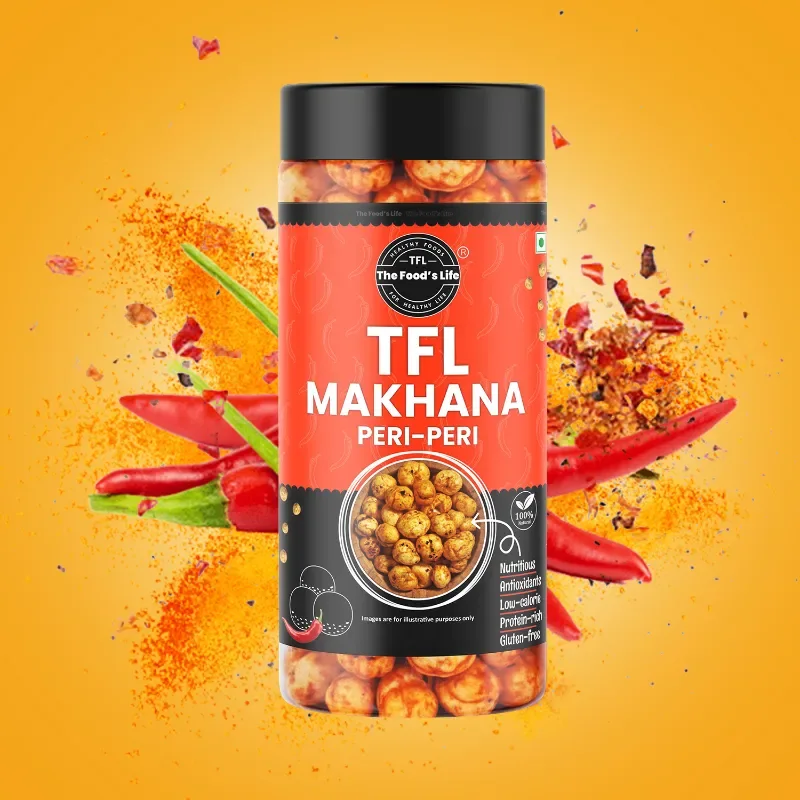 Peri Peri Makhana 75g – Spicy Flavoured Fox Nuts