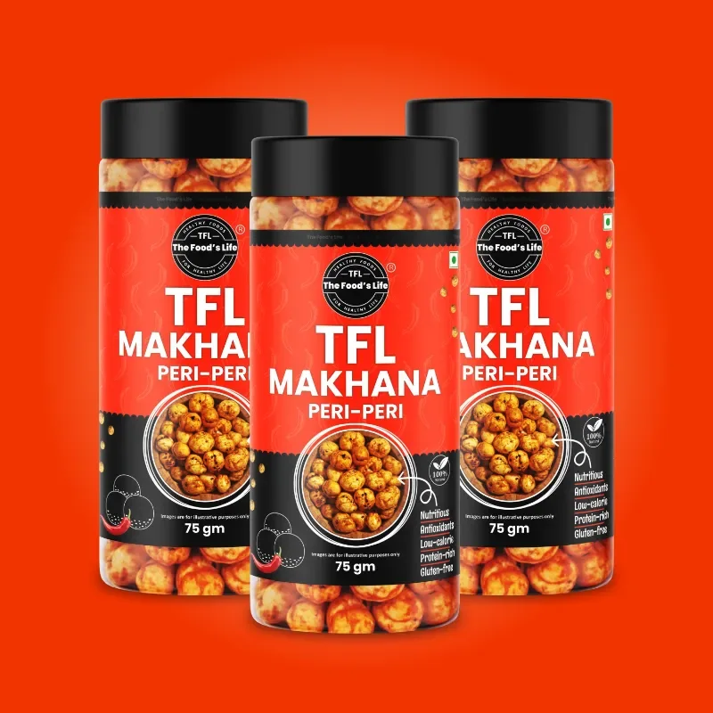 Peri Peri Makhana 75g (Pack of 3) – Spicy Fox Nuts Combo