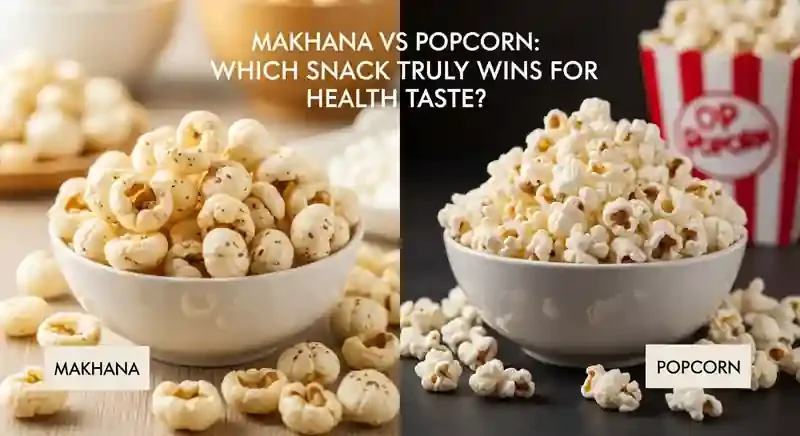Makhana vs Popcorn: Which Snack Truly Wins for Health and Taste?