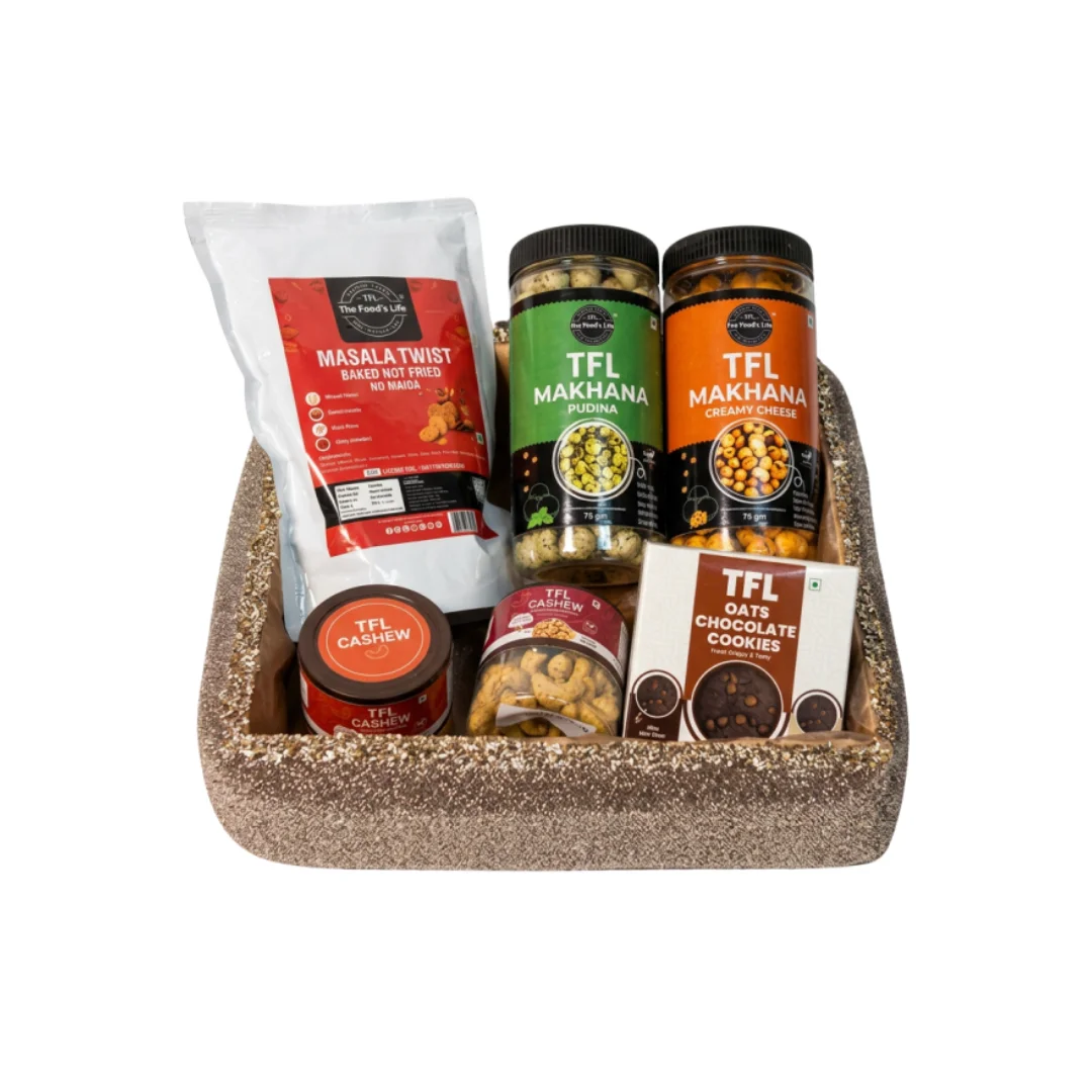 METAL HANDLE BASKET – 10 × 10 Gift Combo