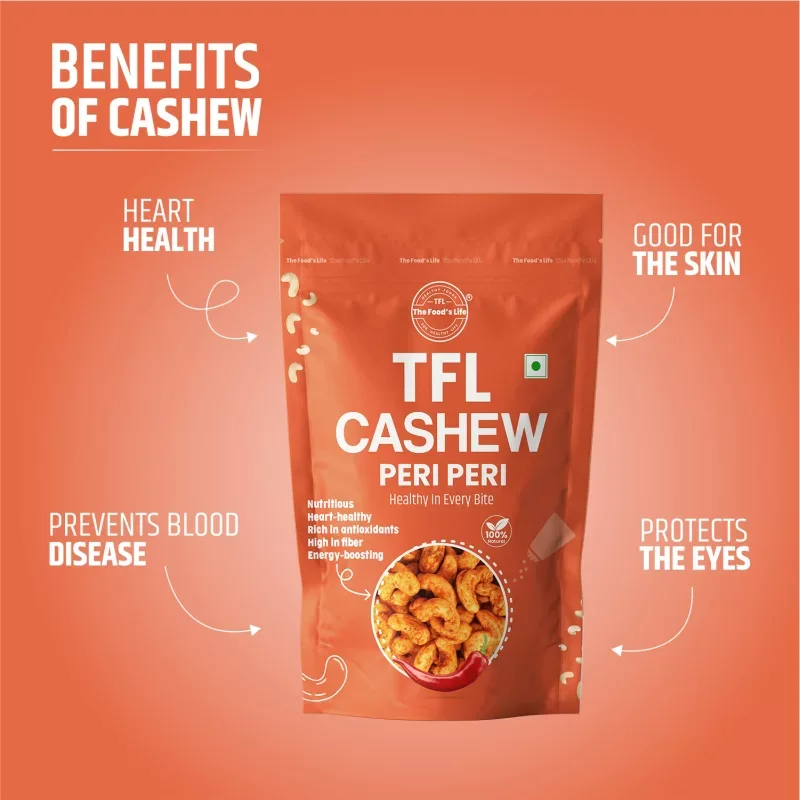 Peri-Peri Cashews 400 gm — view 3