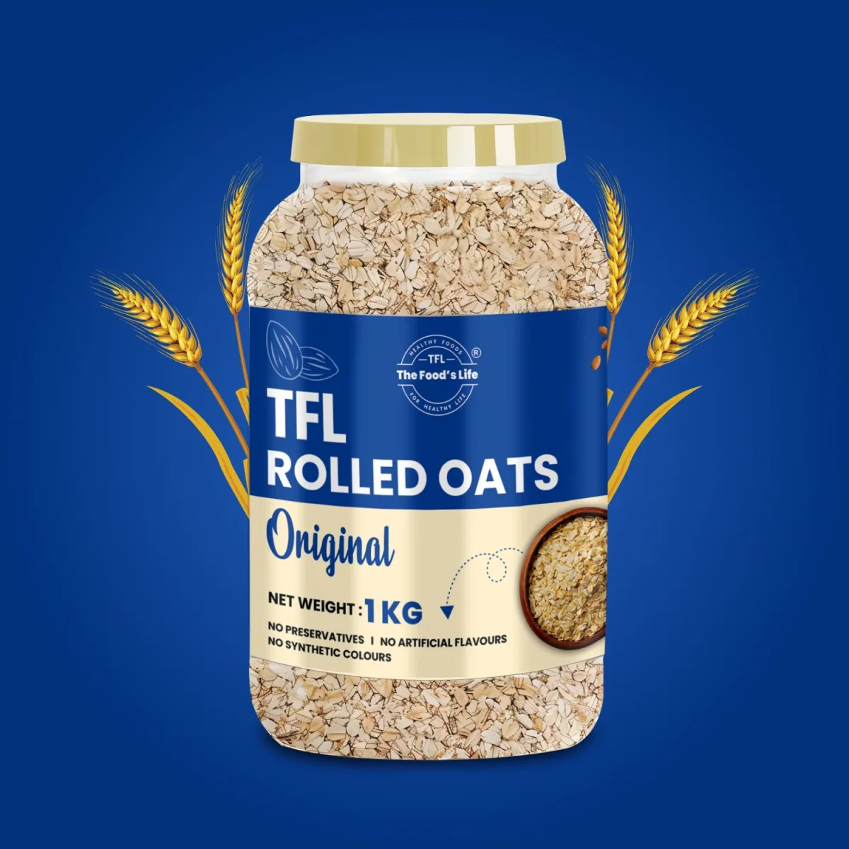 Rolled Oats 1kg — view 2