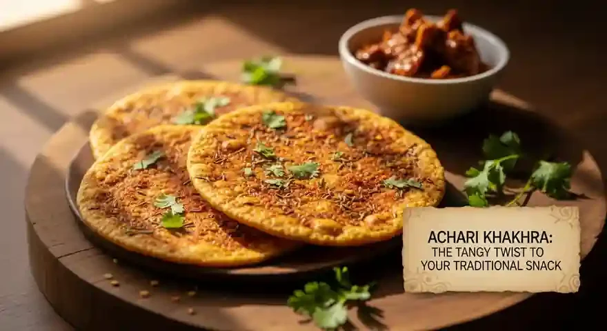 Achari Khakhra: The Tangy Twist to Your Traditional Snack