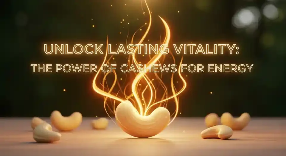 Unlock Lasting Vitality: The Power of Cashews for Energy