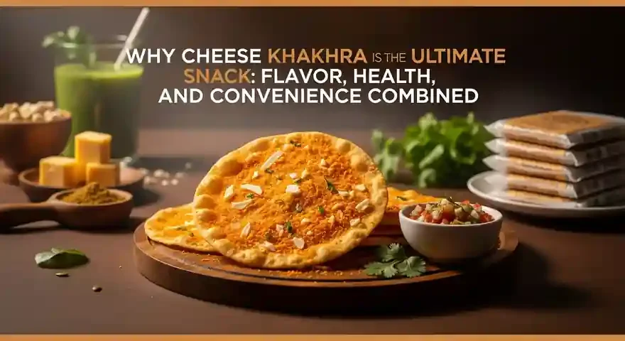 Why Cheese Khakhra is the Ultimate Snack: Flavor, Health, and Convenience Combined
