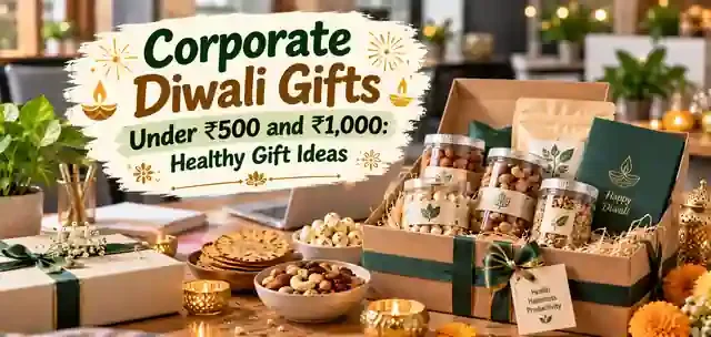 Corporate Diwali Gifts Under ₹500 and ₹1,000: Healthy Gift Ideas