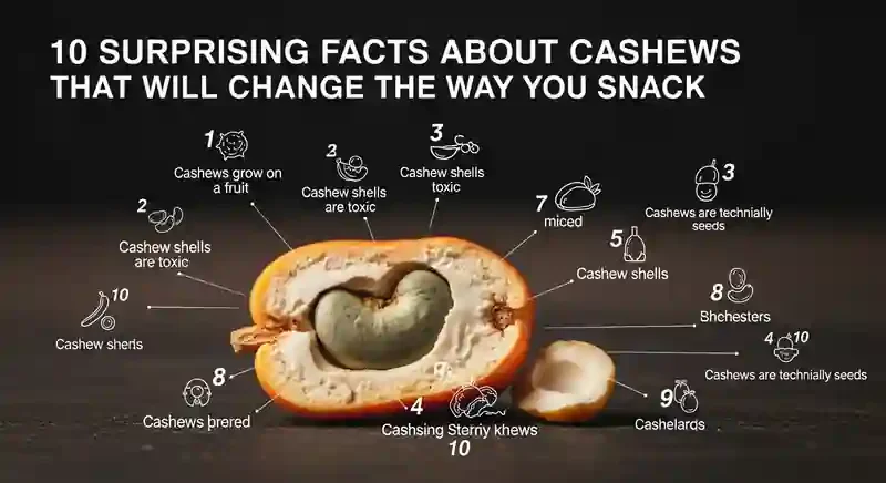 Surprising Facts About Cashews That Will Change the Way You Snack