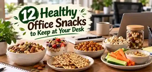 12 Healthy Office Snacks to Keep at Your Desk