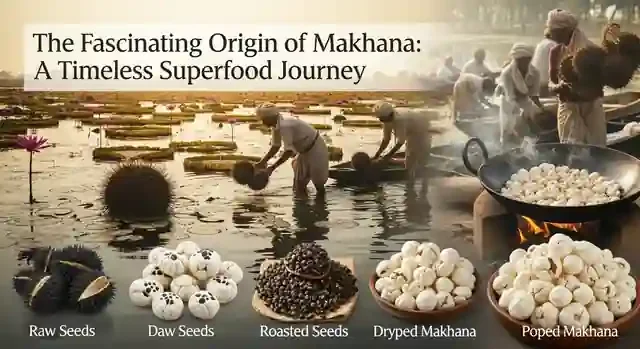 The Fascinating Origin of Makhana: A Timeless Superfood Journey