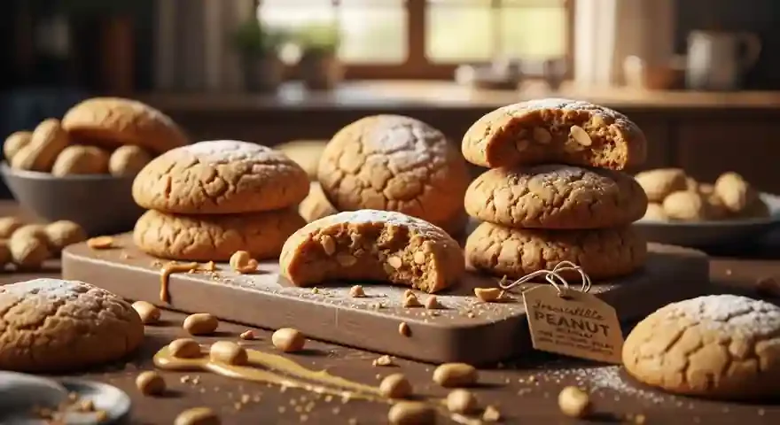 Peanut Cookies Recipe: Crunchy, Easy and Healthy Homemade Cookies