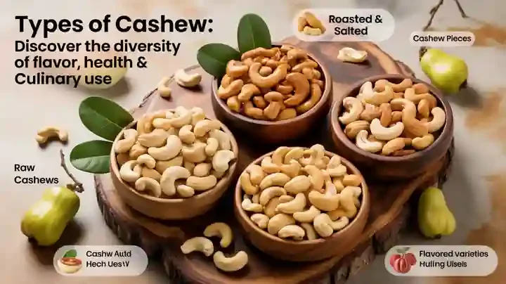 Types of Cashew: Discover the Diversity of Flavor, Health & Culinary Use